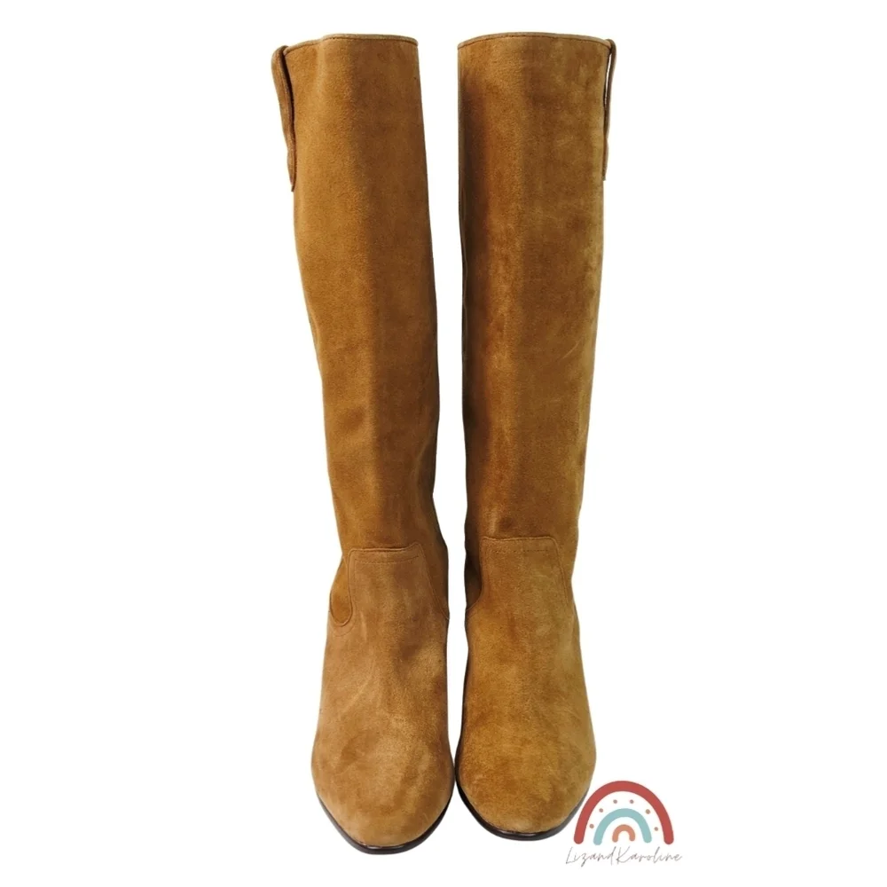 New! J. Crew Piper Knee-high Boots in Suede 5.5